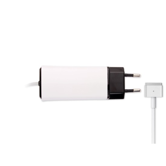 -Color, Apple MacBook 85W MagSafe 2 Mini Adaptör - Beyaz