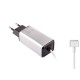 -Color, Apple MacBook 45W-60W MagSafe 2 Mini Adaptör - Silver