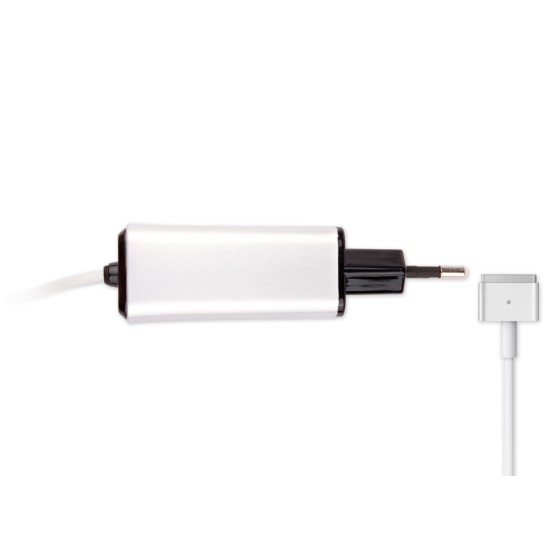 -Color, Apple MacBook 45W-60W MagSafe 2 Mini Adaptör - Silver