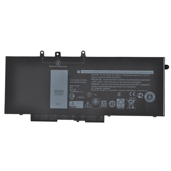  Dell Latitude E5480, E5580 Notebook Bataryası - 4 Cell