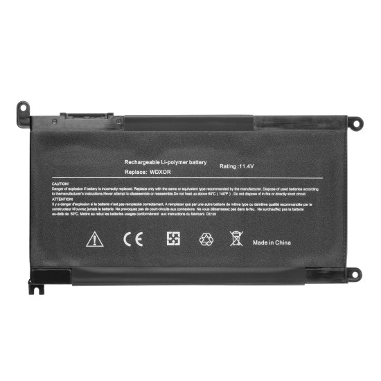  Dell Inspiron 5567, 7560, WDX0R Notebook Bataryası - 2200mAh