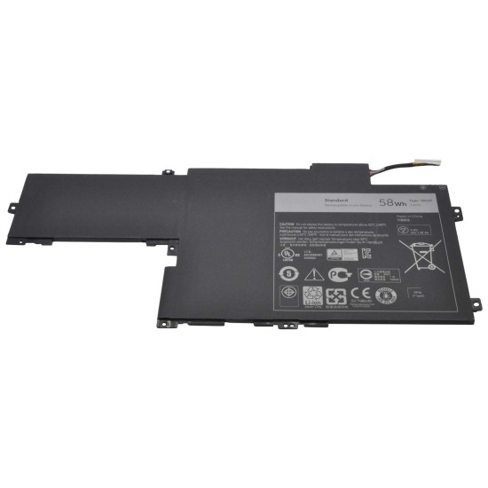  Dell Inspiron 7437, C4MF8, 5KG27 Notebook Bataryası