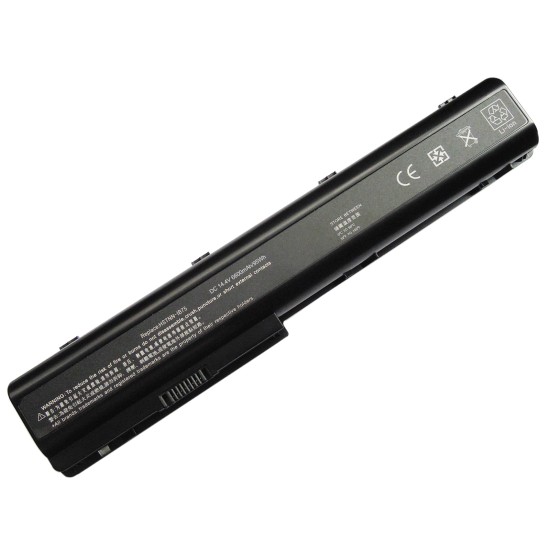  Hp Pavilion dv7-1000, dv7-2000, dv7-3000, KS525AA Notebook Bataryası - 12 Cell